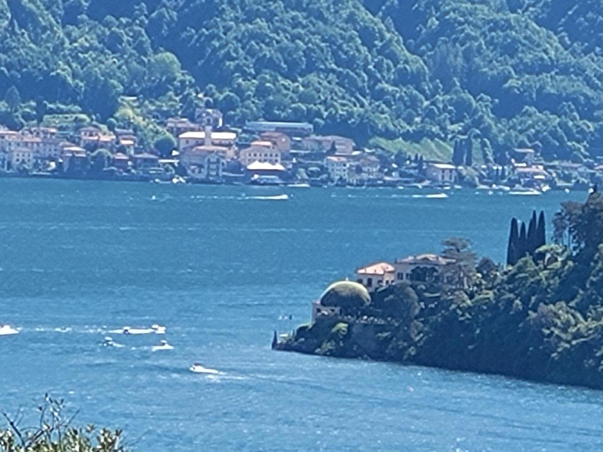 Casa Intignano - Appartamento Con Terrazzo Vista Lago Tremezzo Bagian luar foto